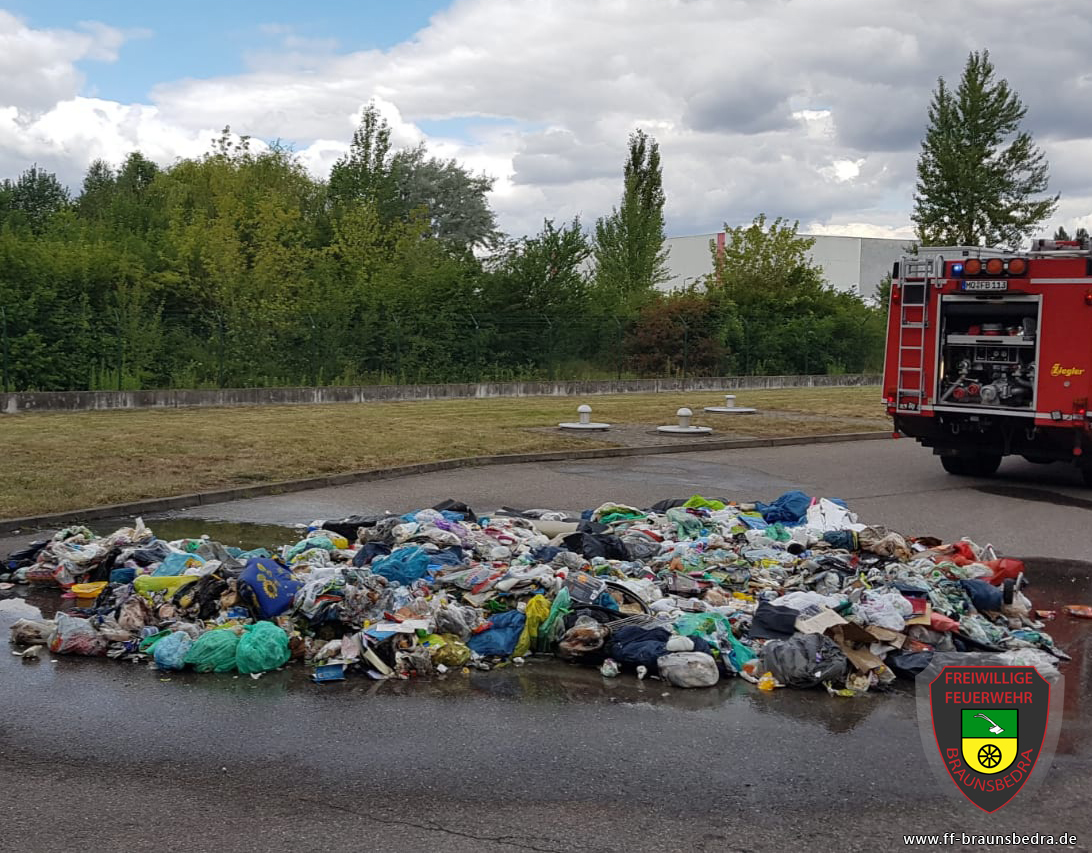 Mullhaufen Freiwillige Feuerwehr Braunsbedra